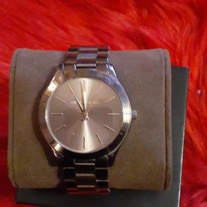 Michael Kors brown stainless steel watch